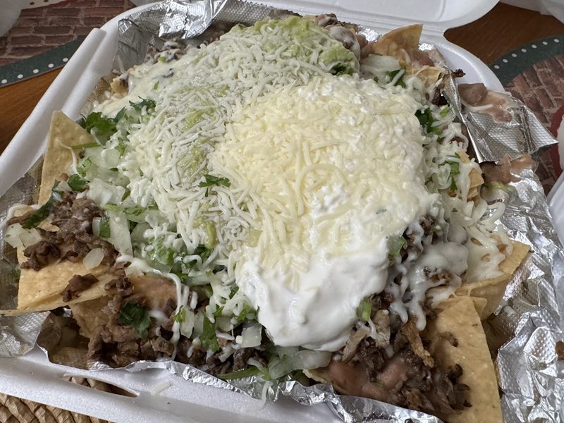 Tacos Del Rio food